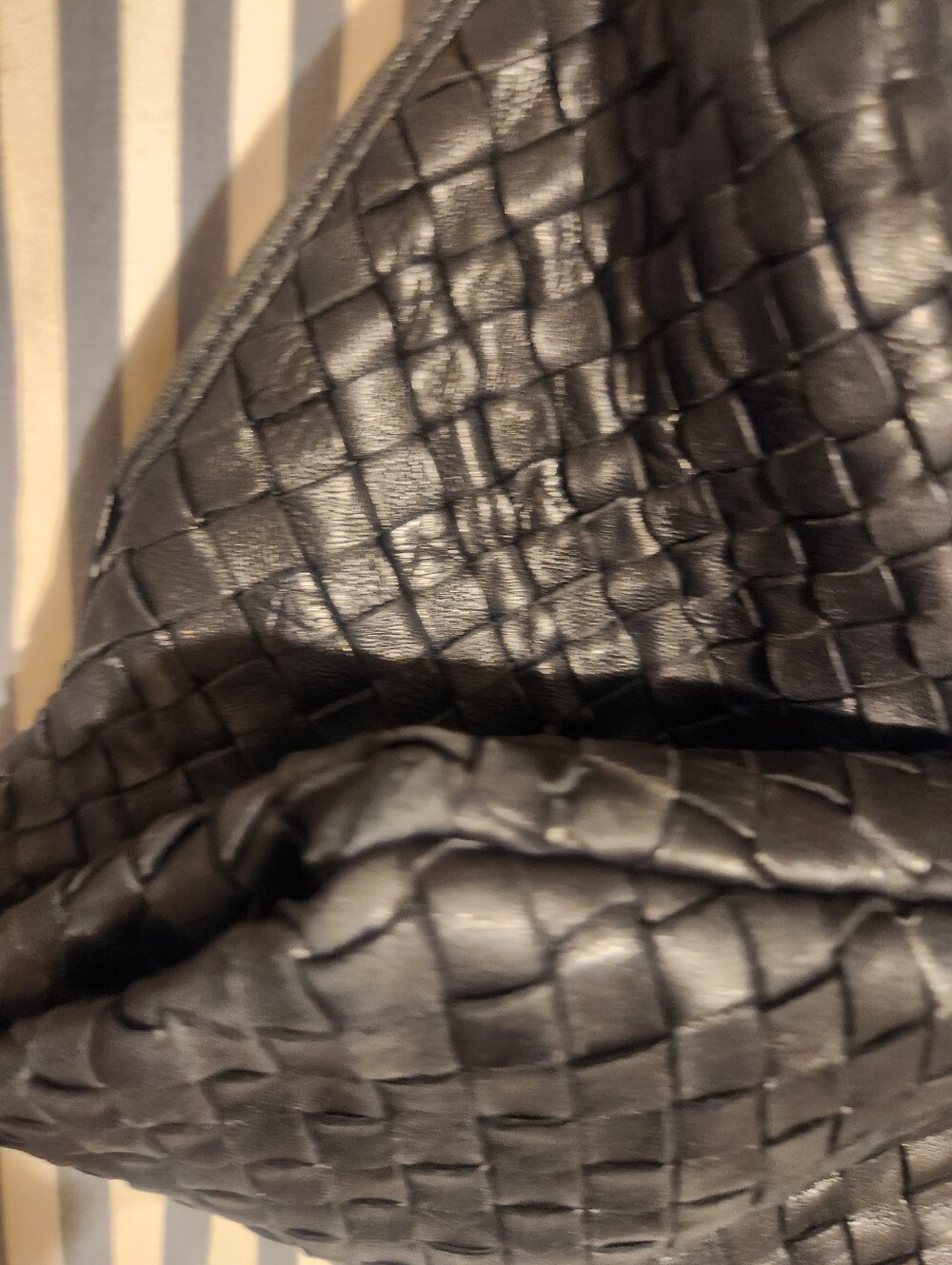 Christopher Kon Black Woven Leather Hobo Bag - Women - Picture 11 of 16